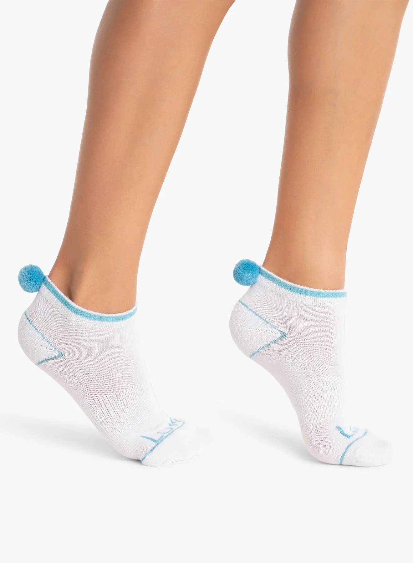 Lucky Pom Low Cut Socks