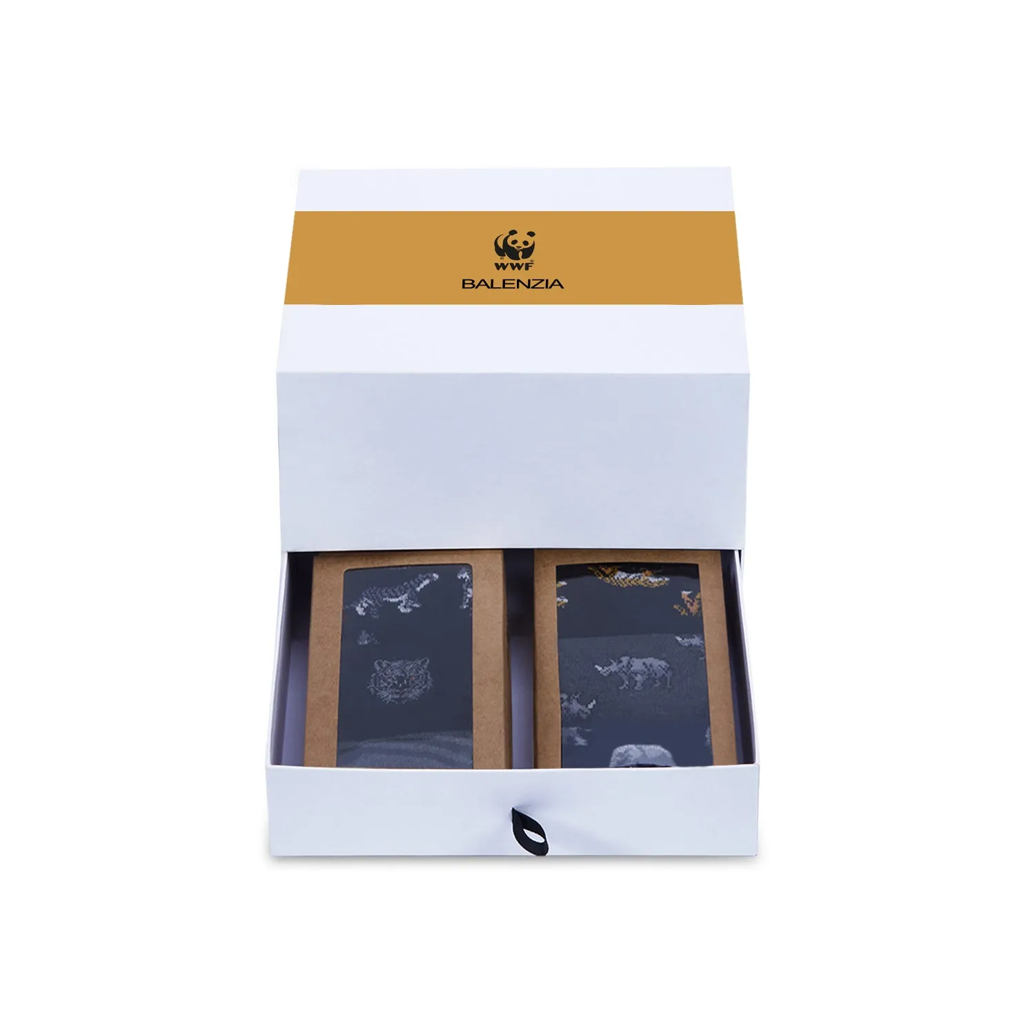 Men's WWF | WWF Theme Gift Box | Socks and Cap | Officially Licensed