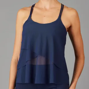 Navia Tier Strap Top (navy)