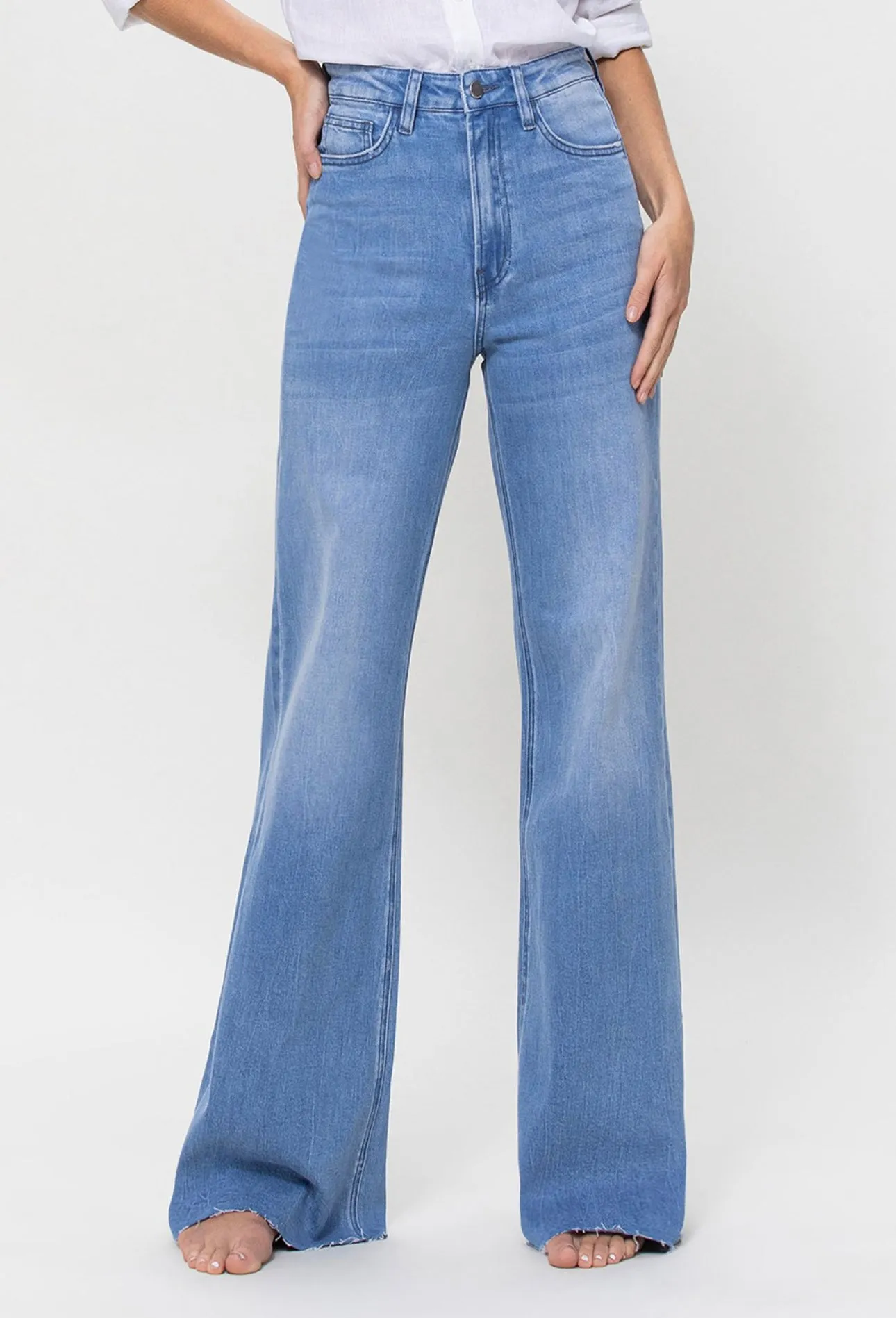 Olivia High Waisted Vintage Denim Jeans