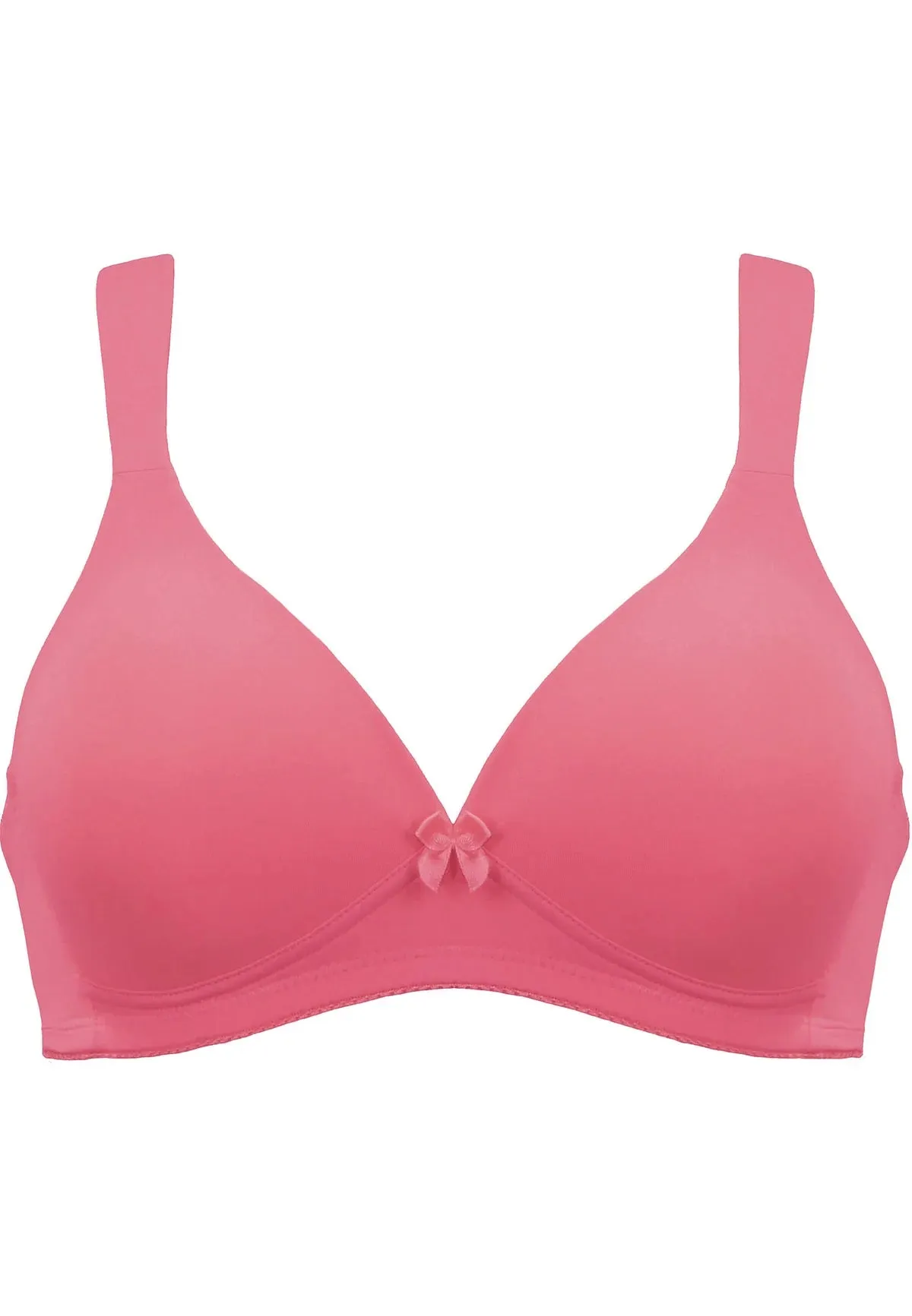 Padded Wirefree T-Shirt Bra with Wide Straps