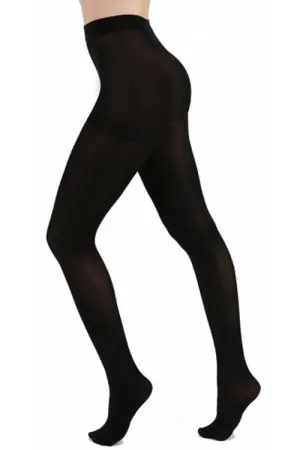 Pamela Mann Hosiery 80 Denier Opaque Pantyhose in Black