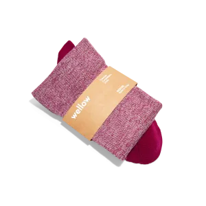 Plum Twist- Wide calf