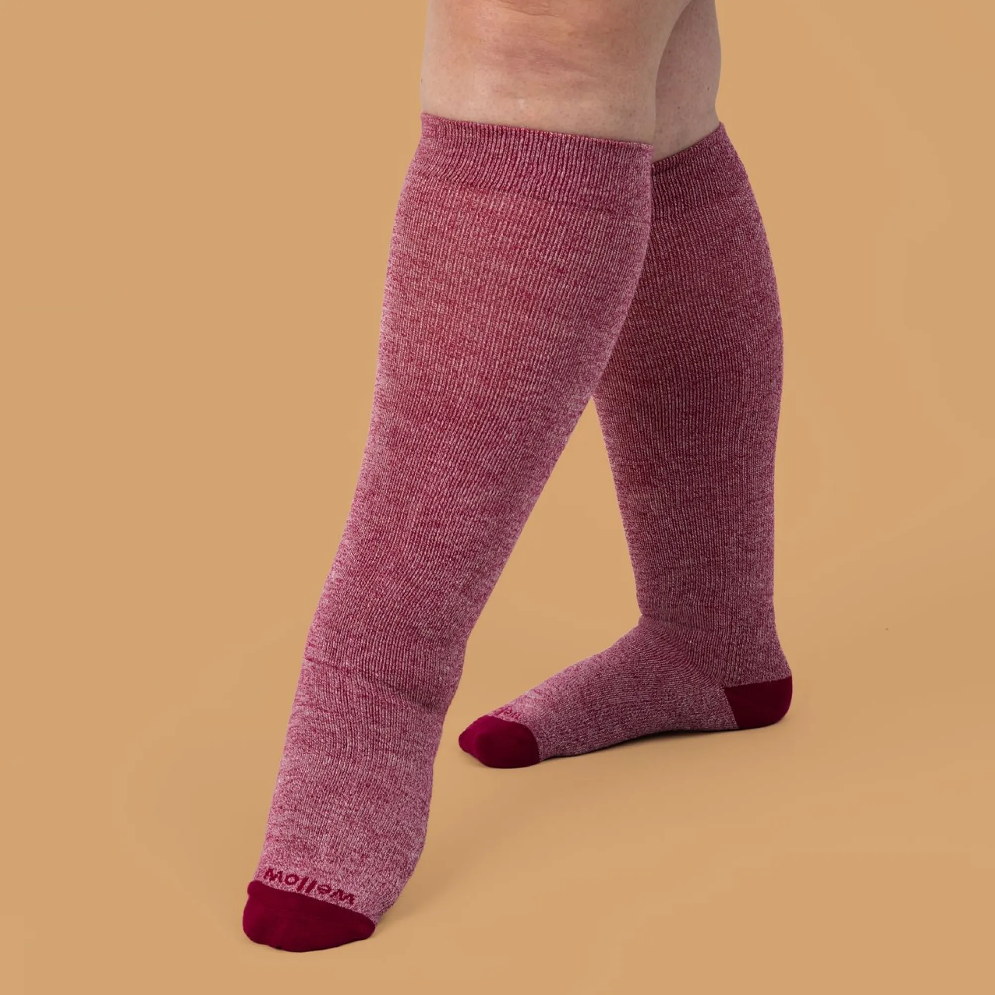 Plum Twist- Wide calf