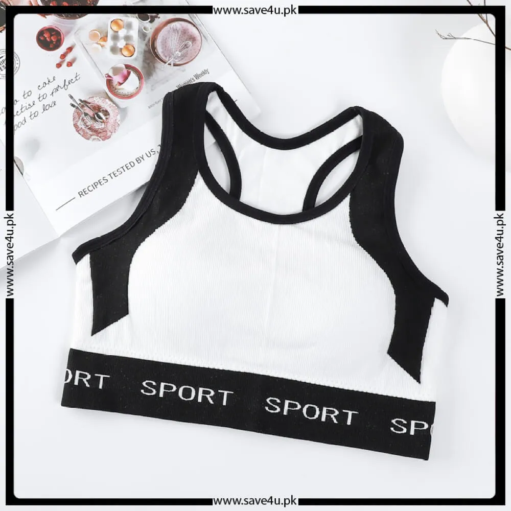 Pull Over Wireless Padded Sports Bra