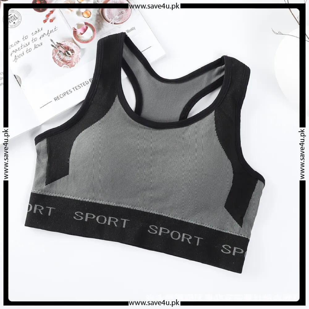 Pull Over Wireless Padded Sports Bra