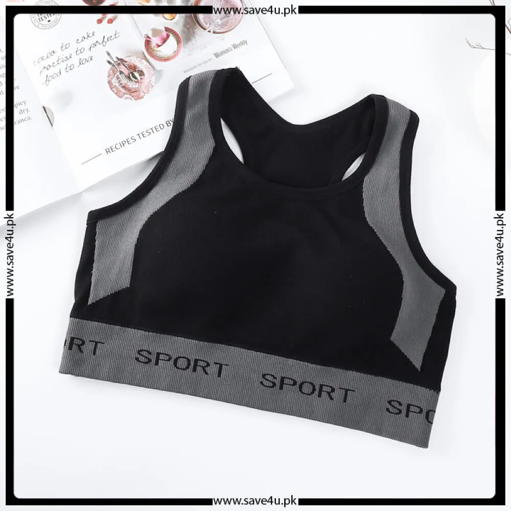 Pull Over Wireless Padded Sports Bra