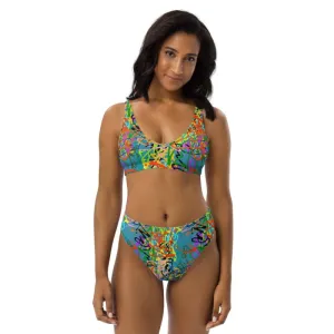 Recycled high-waisted bikini - Color