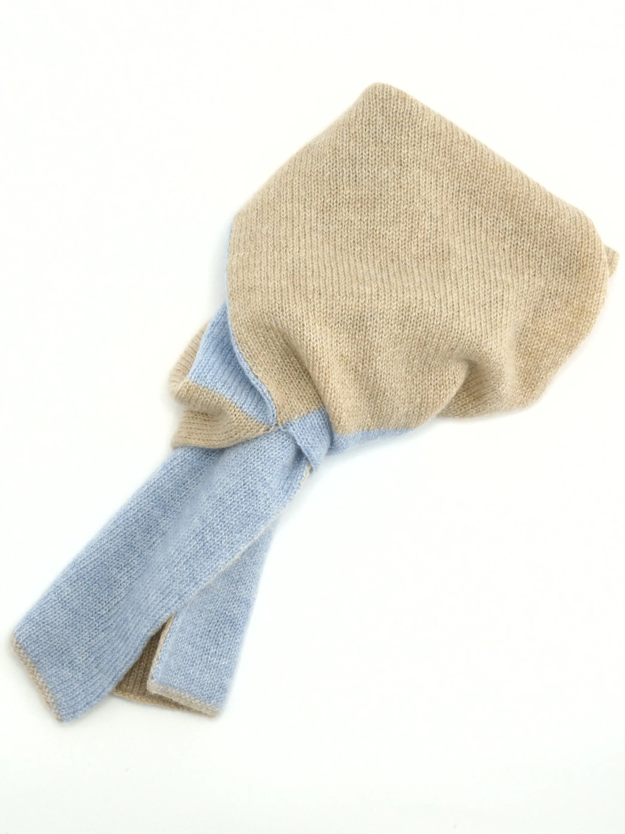 Sciarpa Double Bimbo Marmolada 100% Cashmere