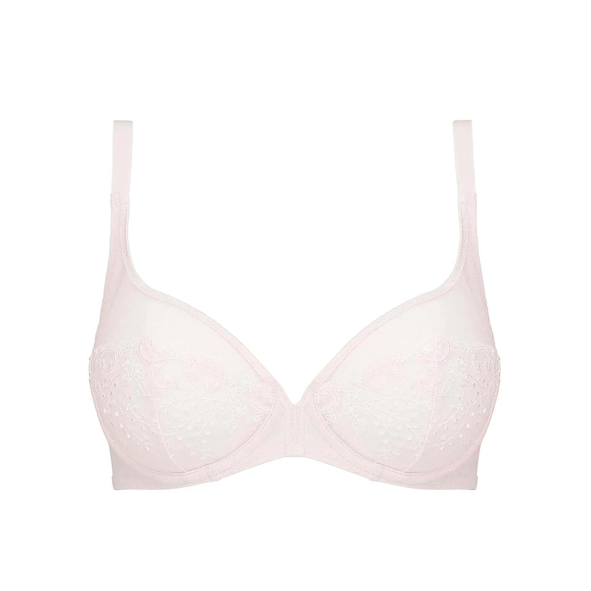 Simone Perele Full Cup Plunge Bra Delice - Pink