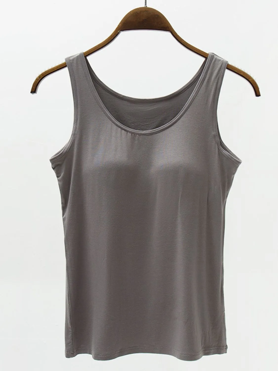 The Basics Modal Tank with Bra