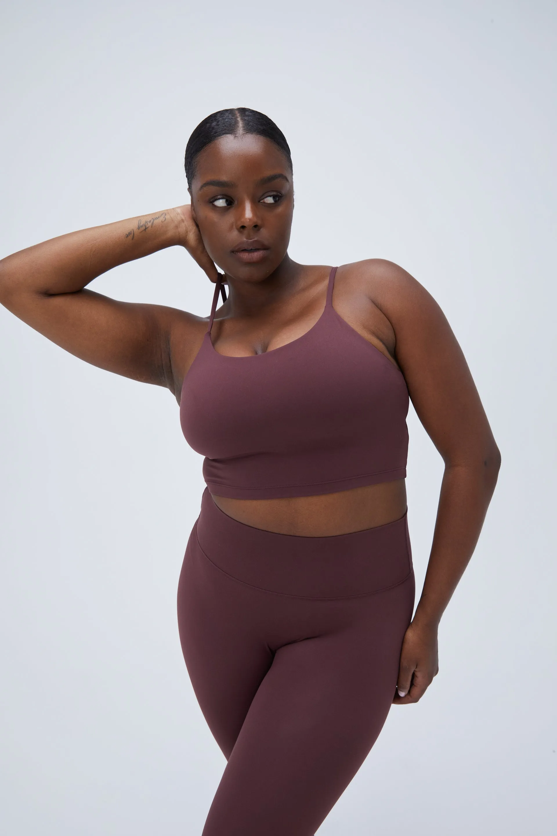 Ultimate Tank Bra - Burgundy