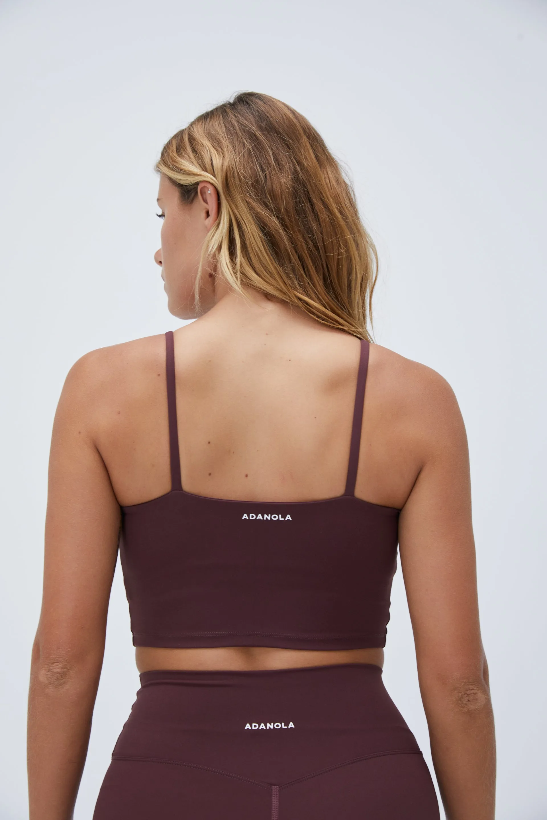 Ultimate Tank Bra - Burgundy