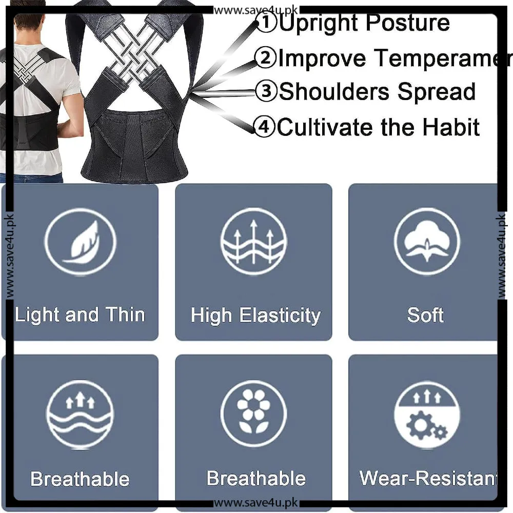 Unisex Back Straightener Posture Corrector