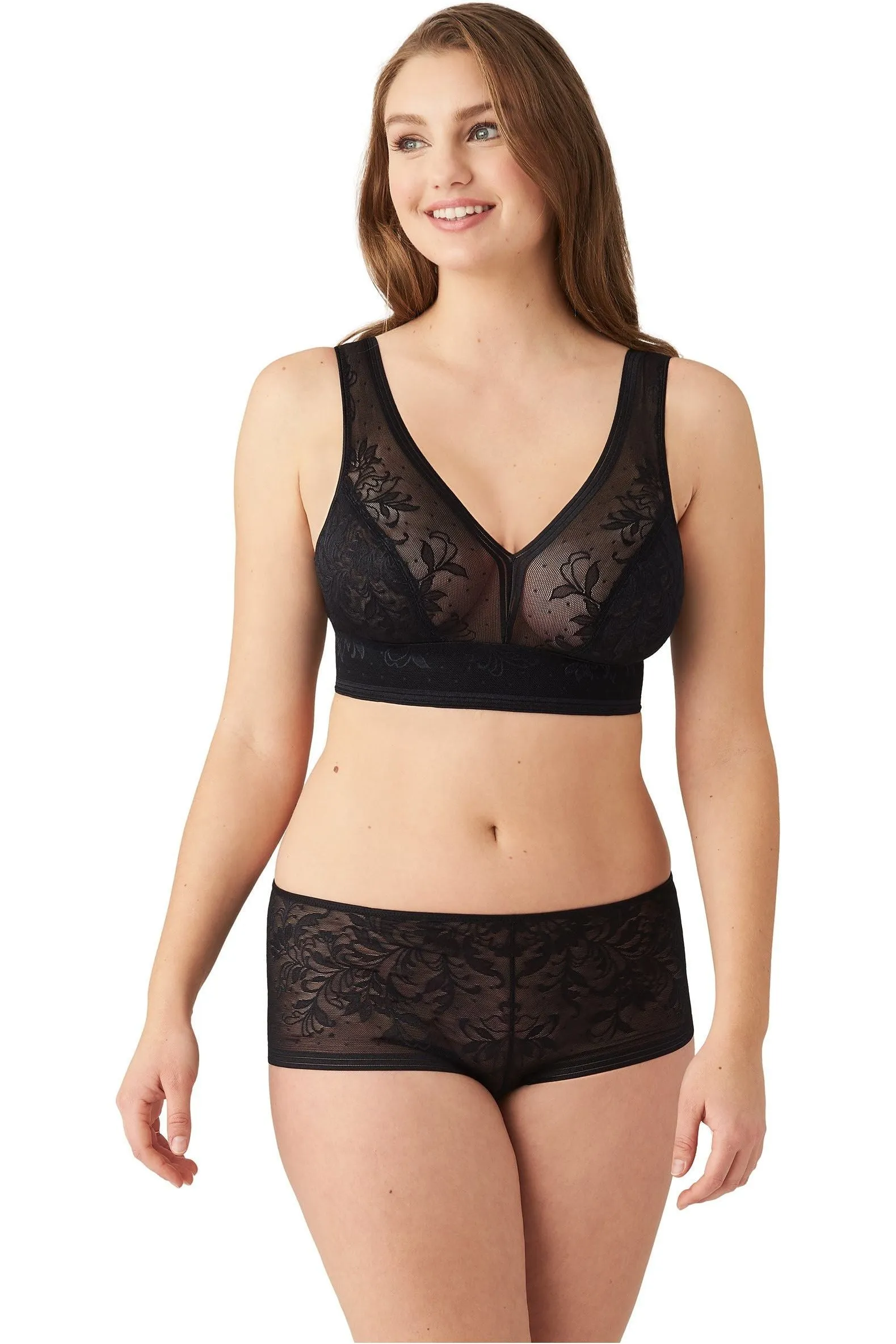 Wacoal Net Effect Soft Cup Bralette - Style 810340