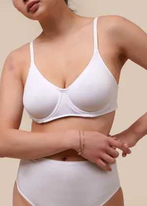 White Basics Underwire Bra