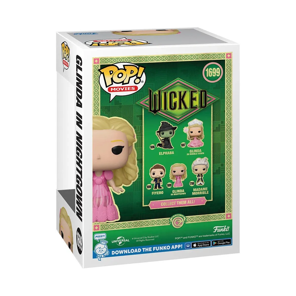 Wicked Part 1 Glinda in Nightgown Funko Pop! Vinyl Figure #1699