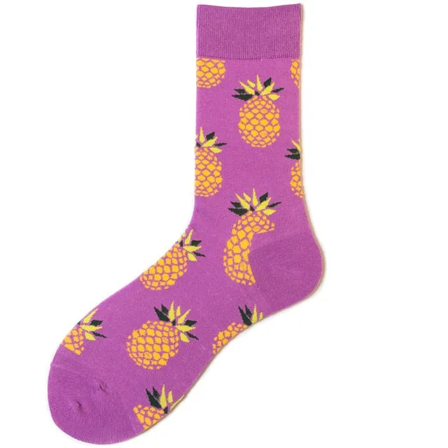 Womens Colorful Crew Socks - 27 Vibrantly Multicolor Patterns