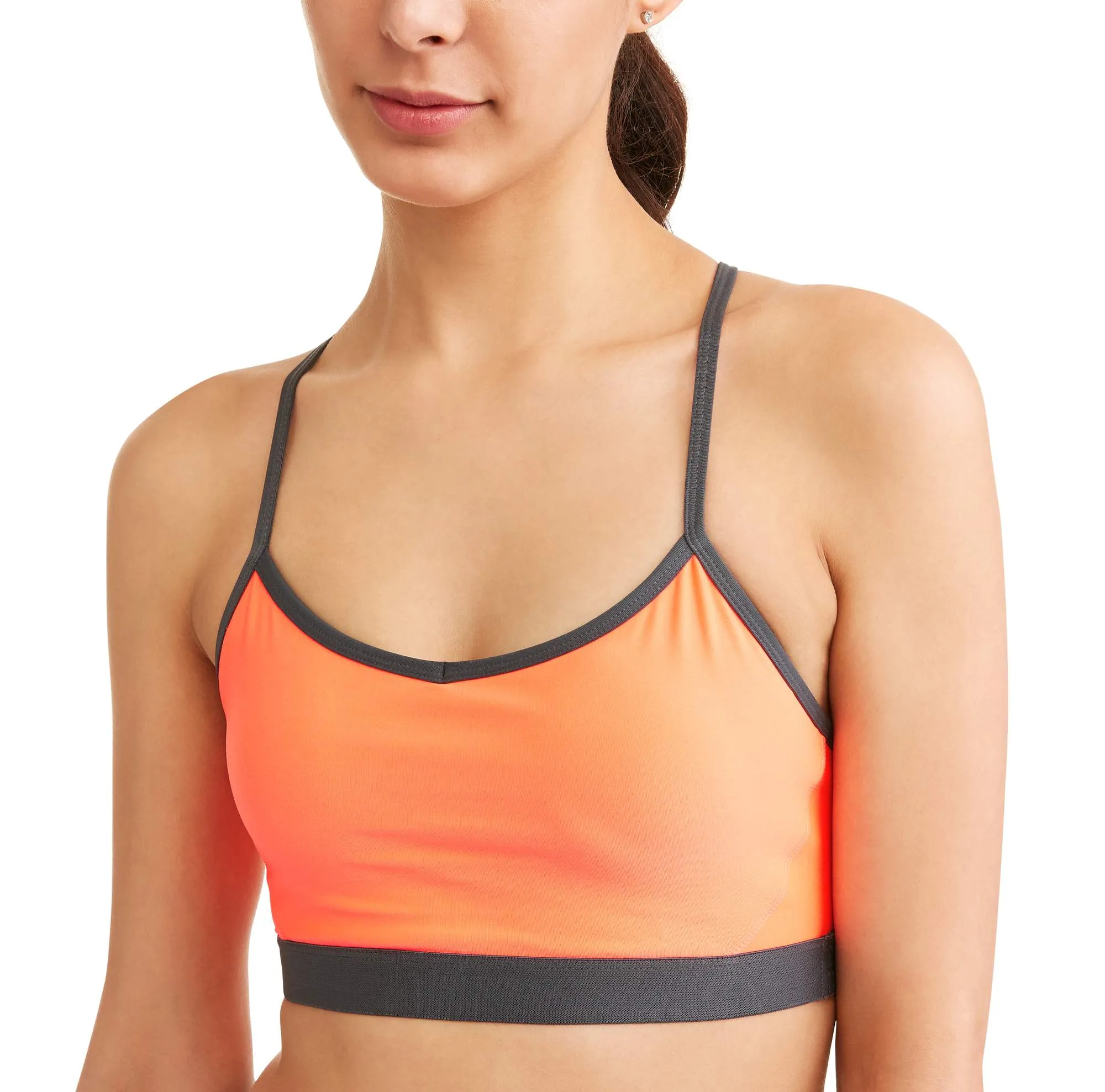 Women's Core Active Cami Sports Bra With Mesh Back