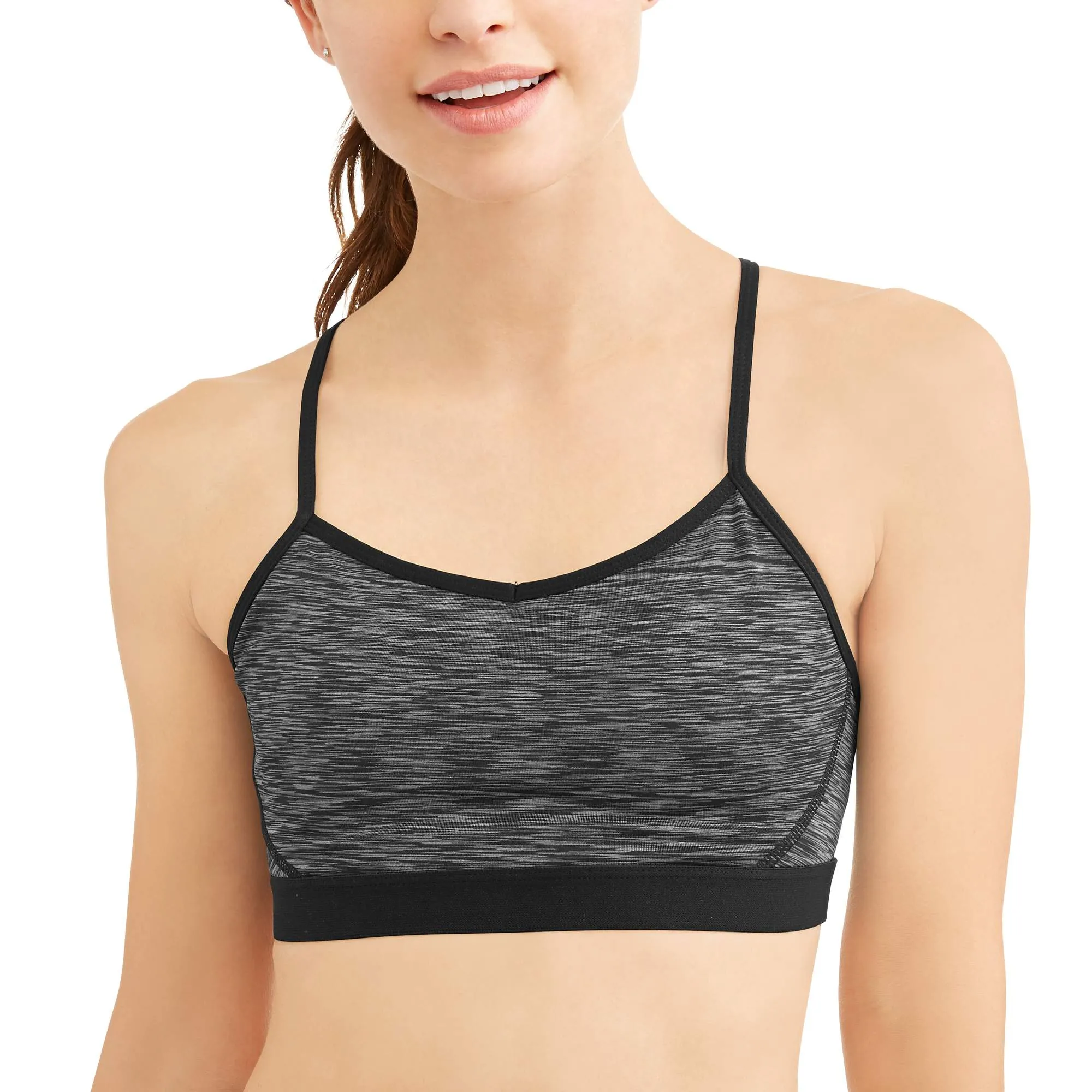 Women's Core Active Cami Sports Bra With Mesh Back