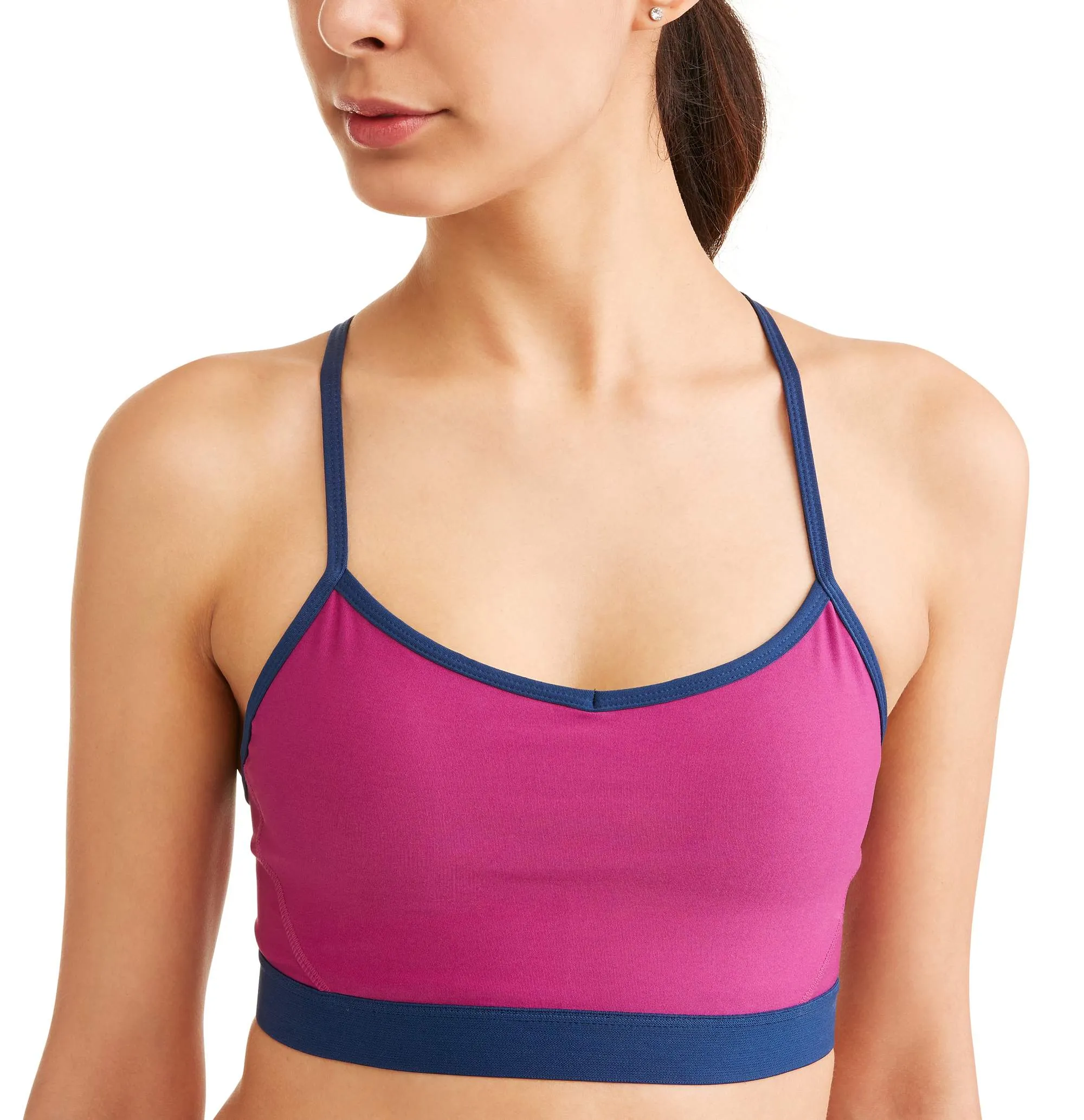 Women's Core Active Cami Sports Bra With Mesh Back