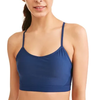 Women's Core Active Cami Sports Bra With Mesh Back