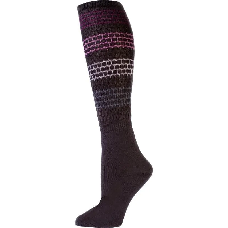 Women's Slouch or Knee High Organic Cotton Socks