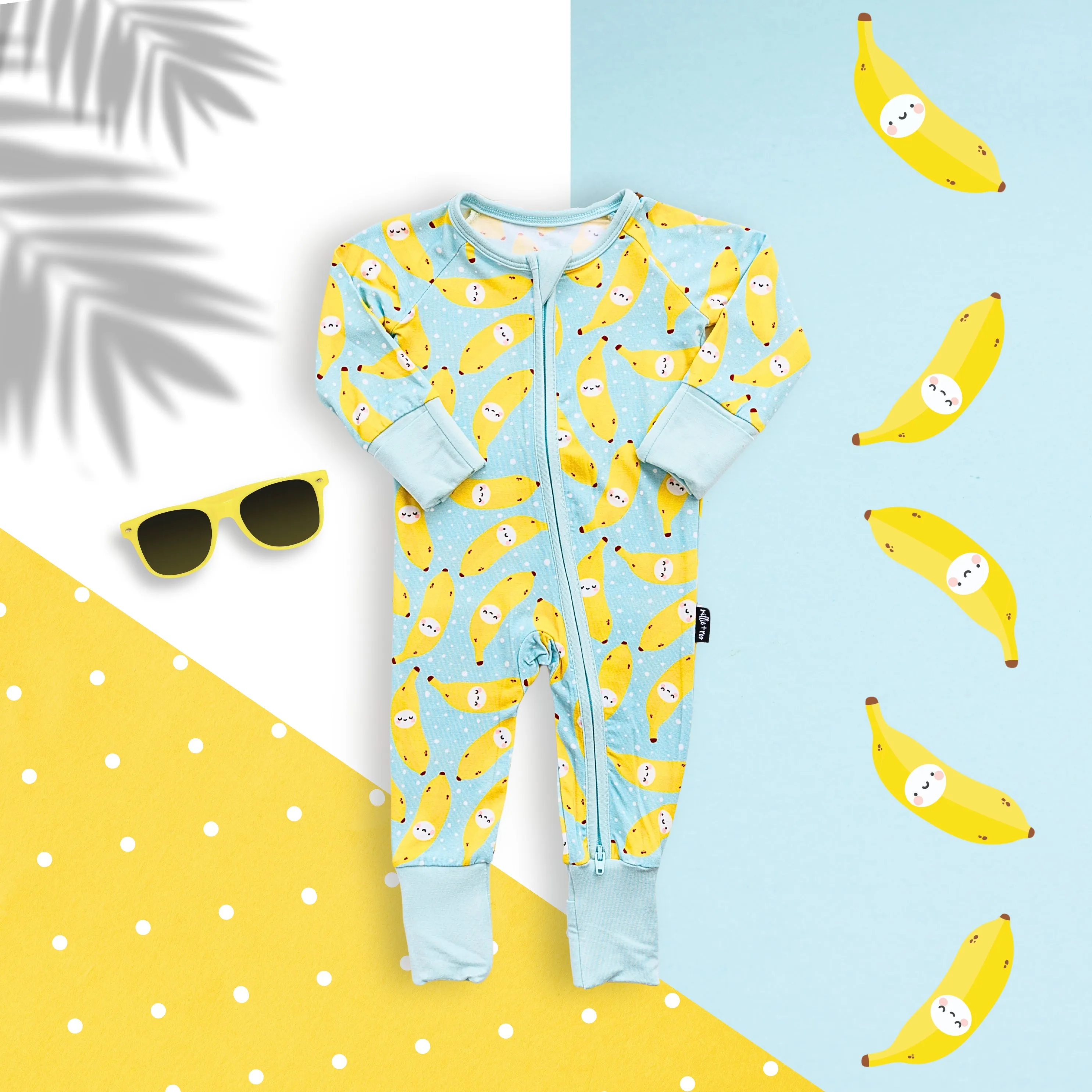 ZIP ROMPER - Kawaii Banana